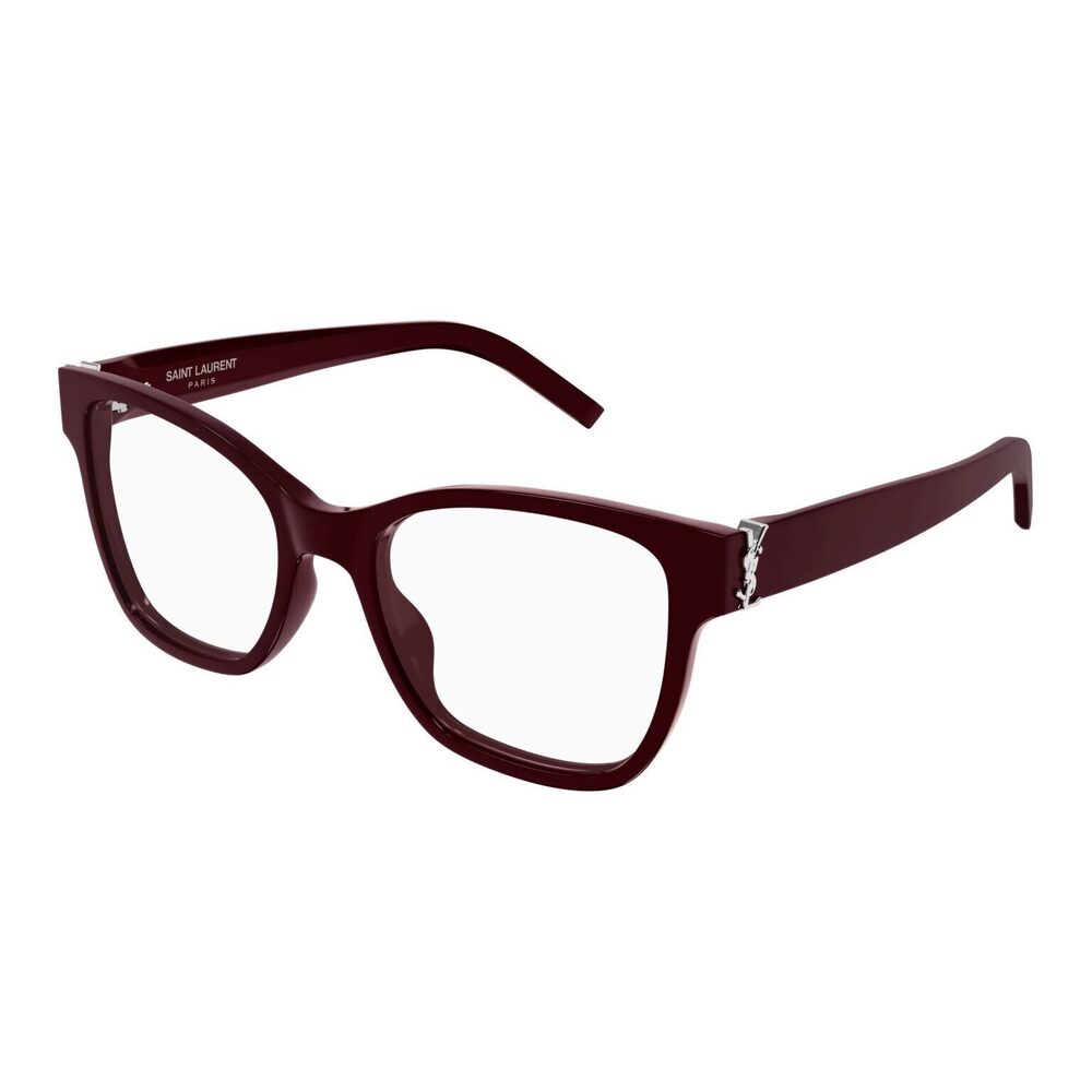 NWT Yves Saint Laurent SL-M158 Burgundy 52mm Eyeglasses